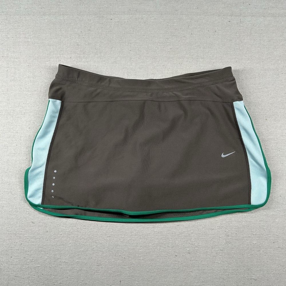 Nike Fit Dry Tennis Skirt Skort Youth L Performance‎ Gym Lined Pickleball
